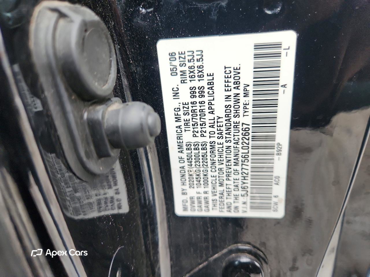 Honda Element 2006