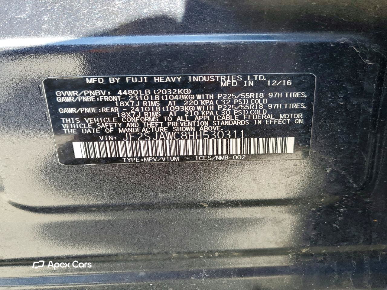 Subaru Forester 2017
