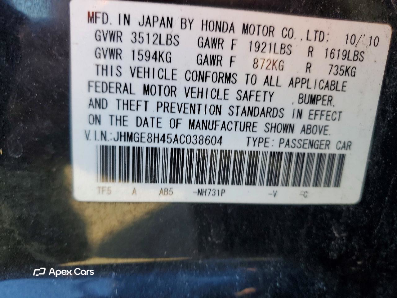 Honda Fit 2010