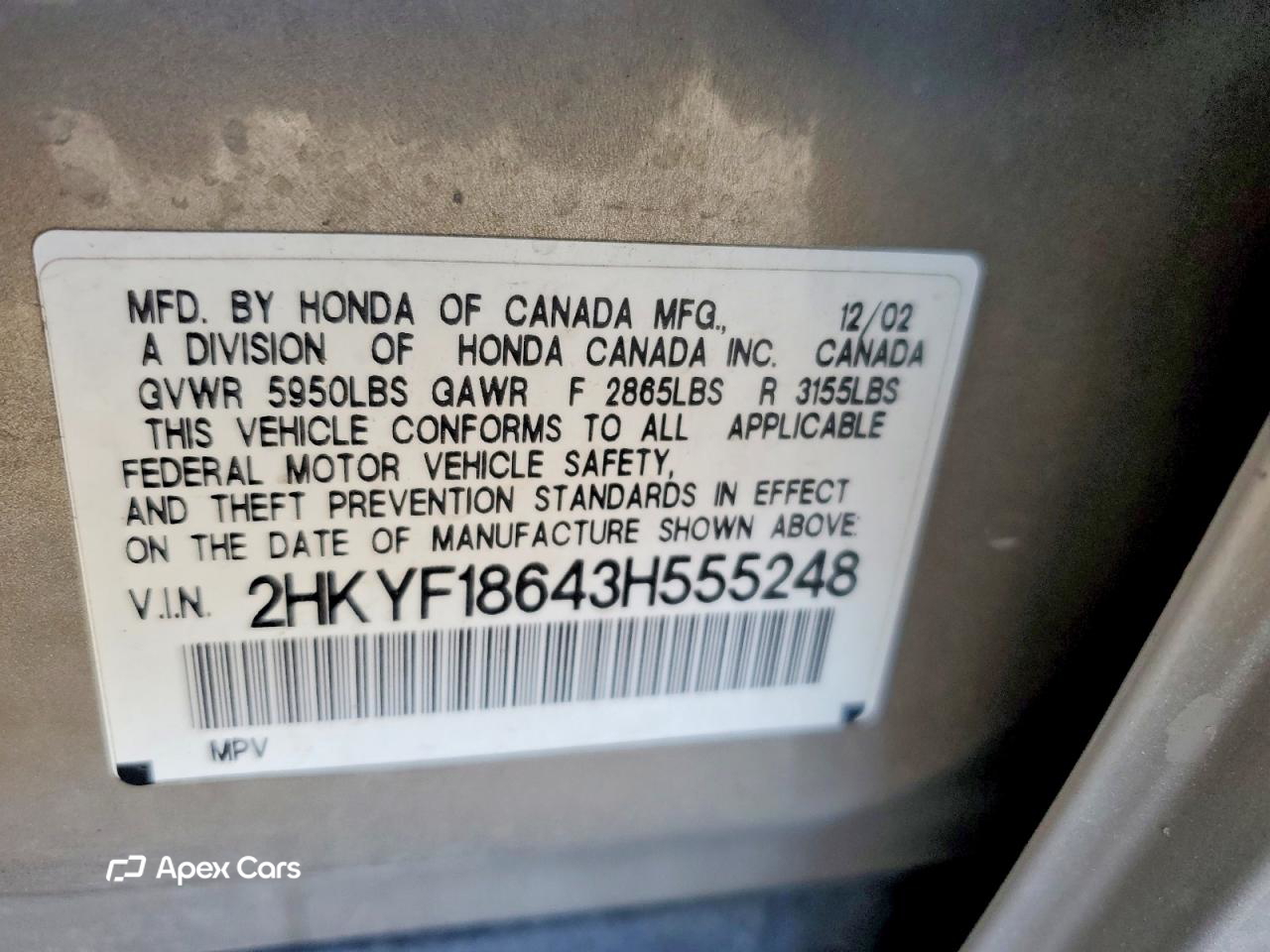 Honda Pilot 2003