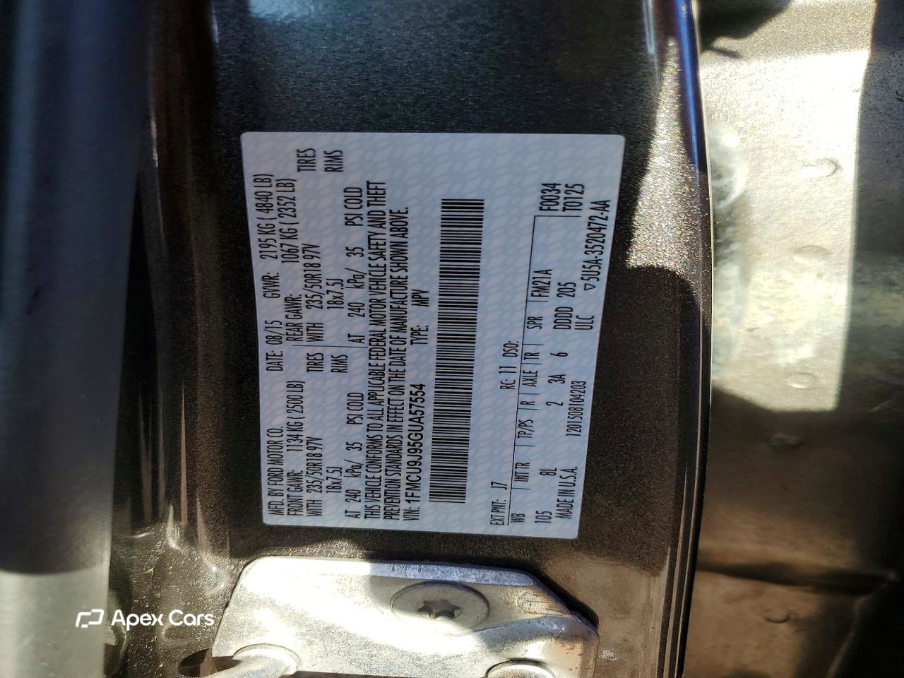 Ford Escape 2016