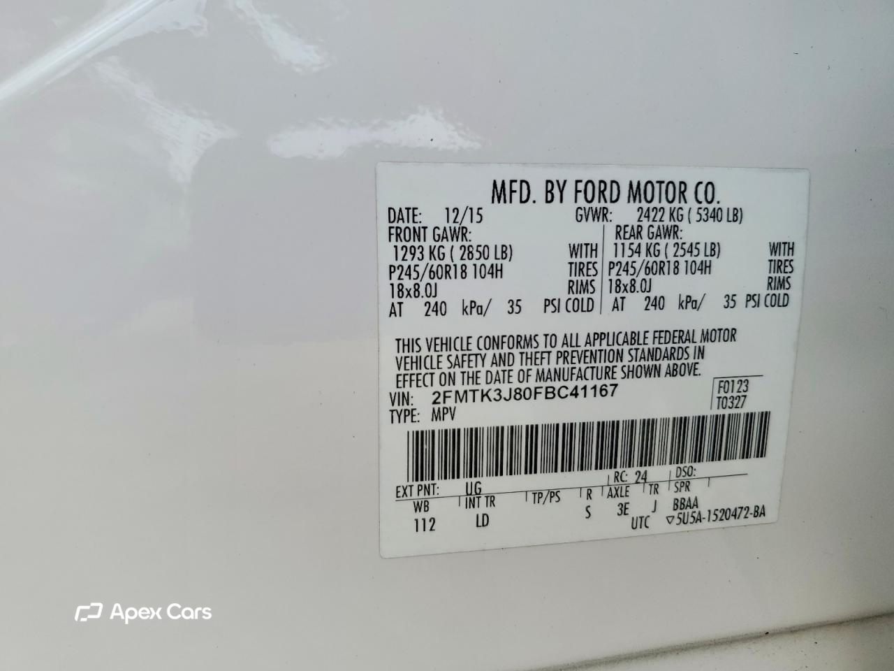 Ford Edge 2015