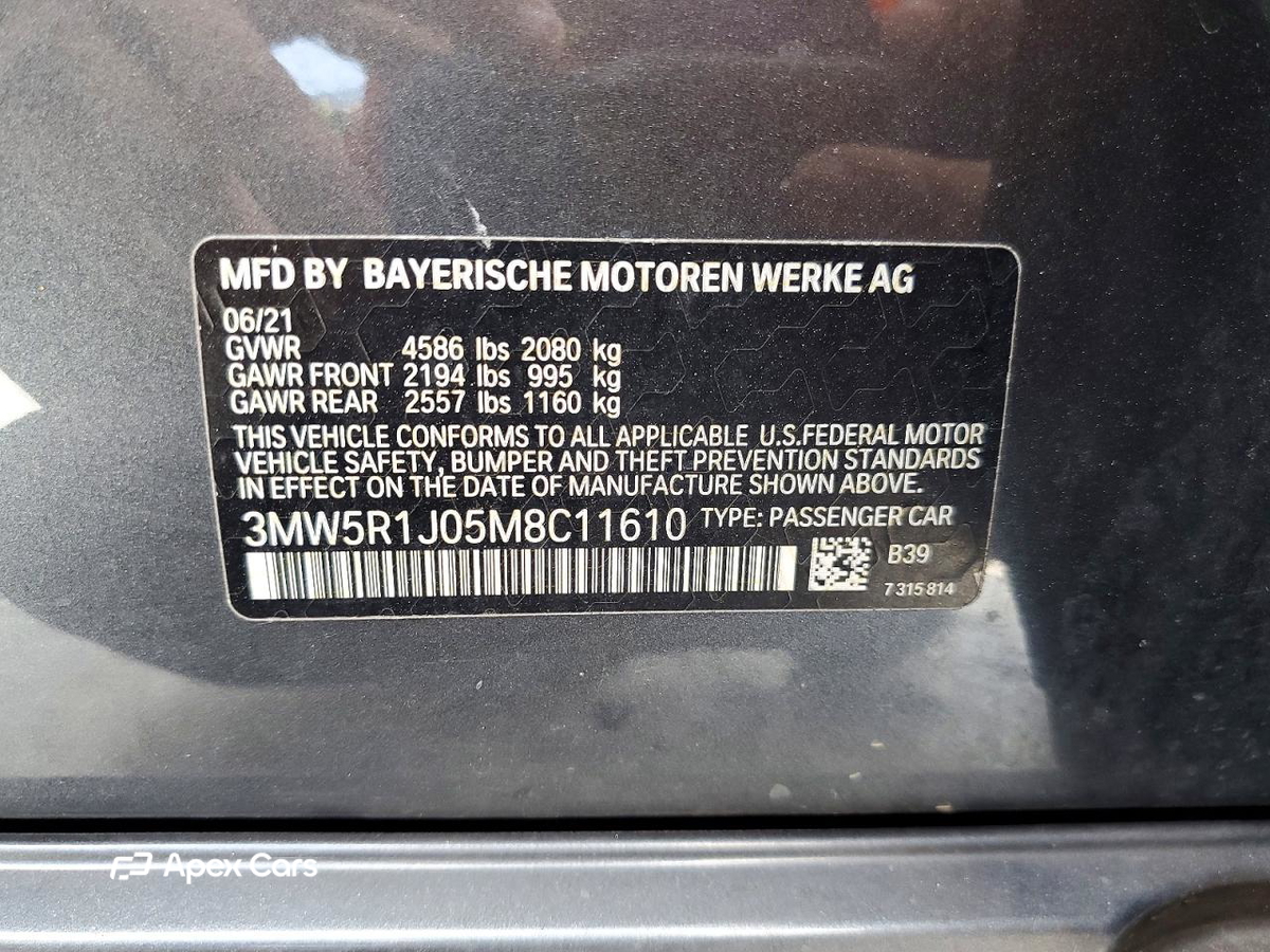 BMW Series 3 2021
