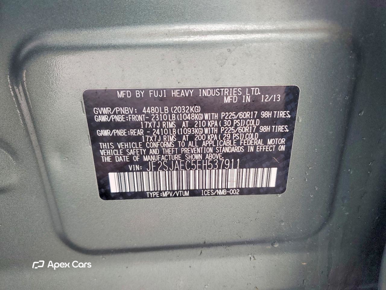 Subaru Forester 2014
