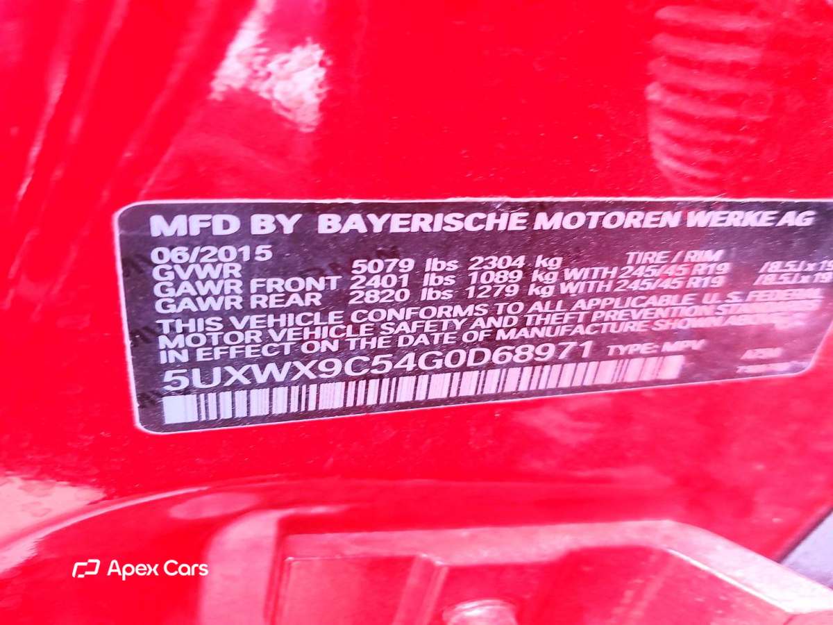 BMW X3 2016