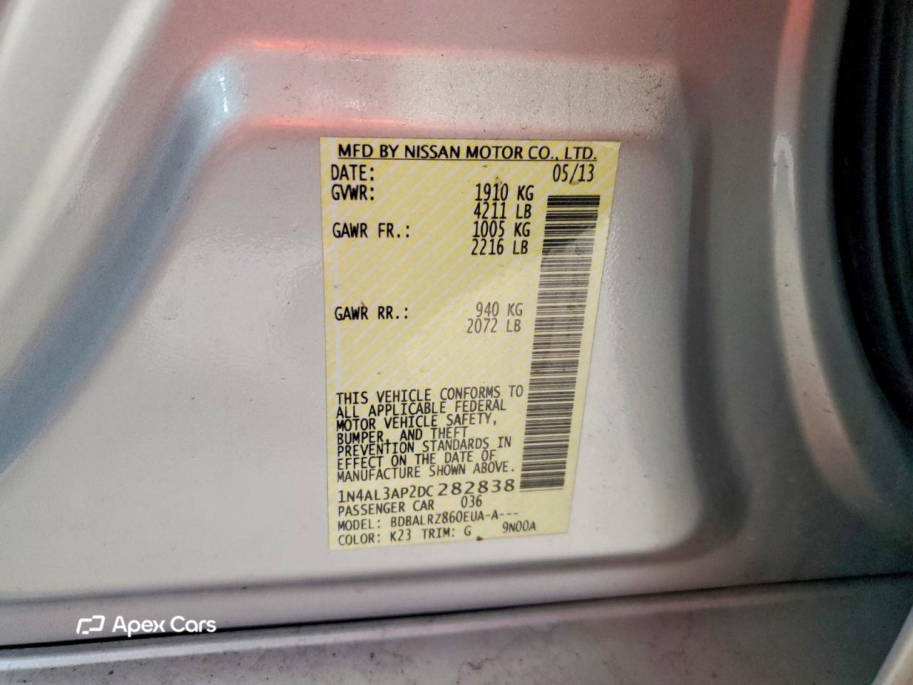 Nissan Altima 2013