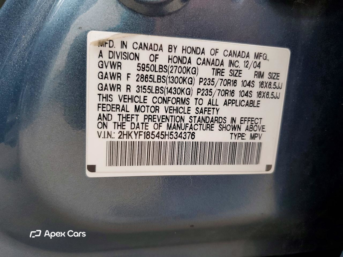 Honda Pilot 2005