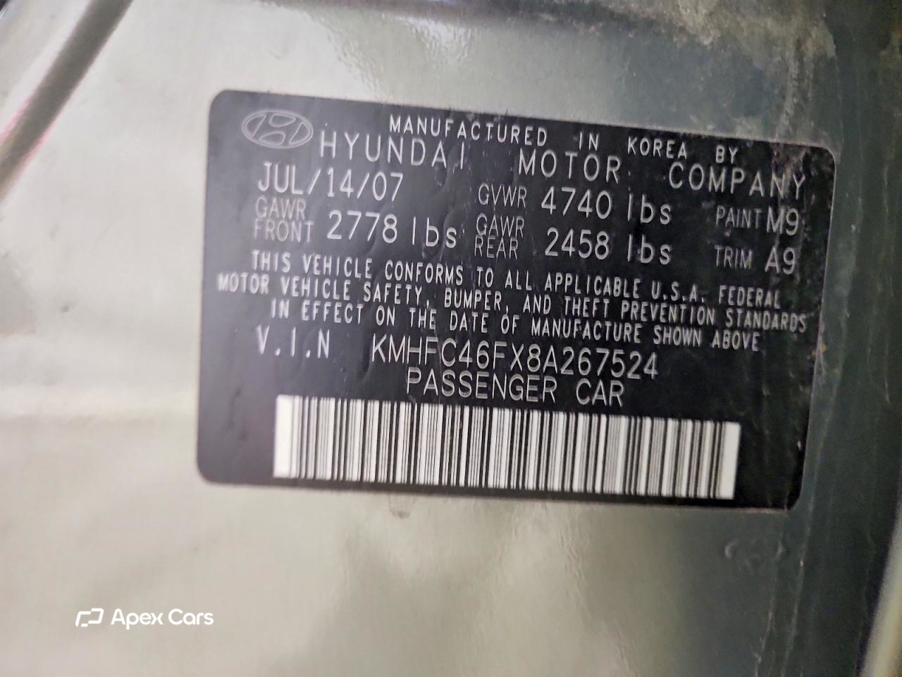 Hyundai Azera 2008