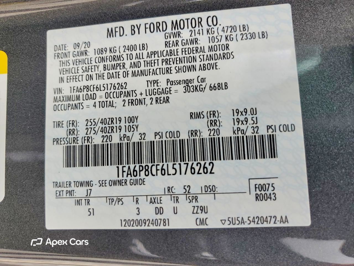 Ford Mustang 2020
