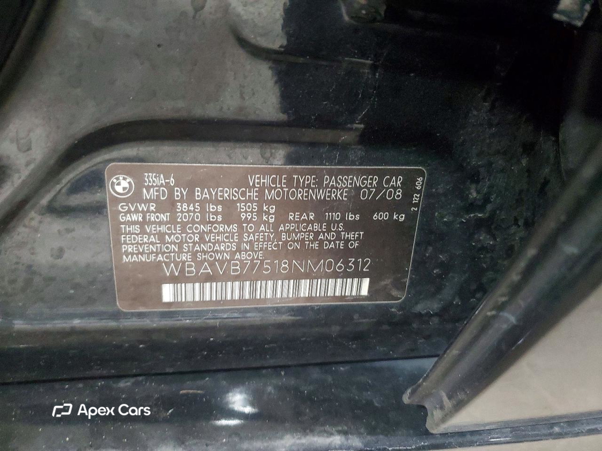 BMW Series 3 2008