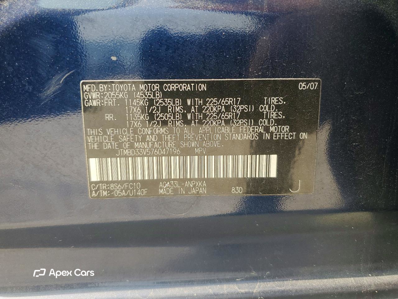 Toyota RAV 4 2007