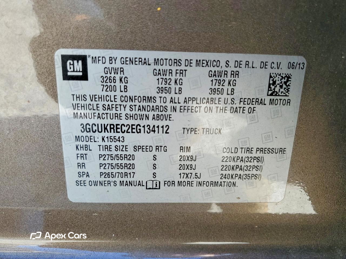 Chevrolet Silverado 2014