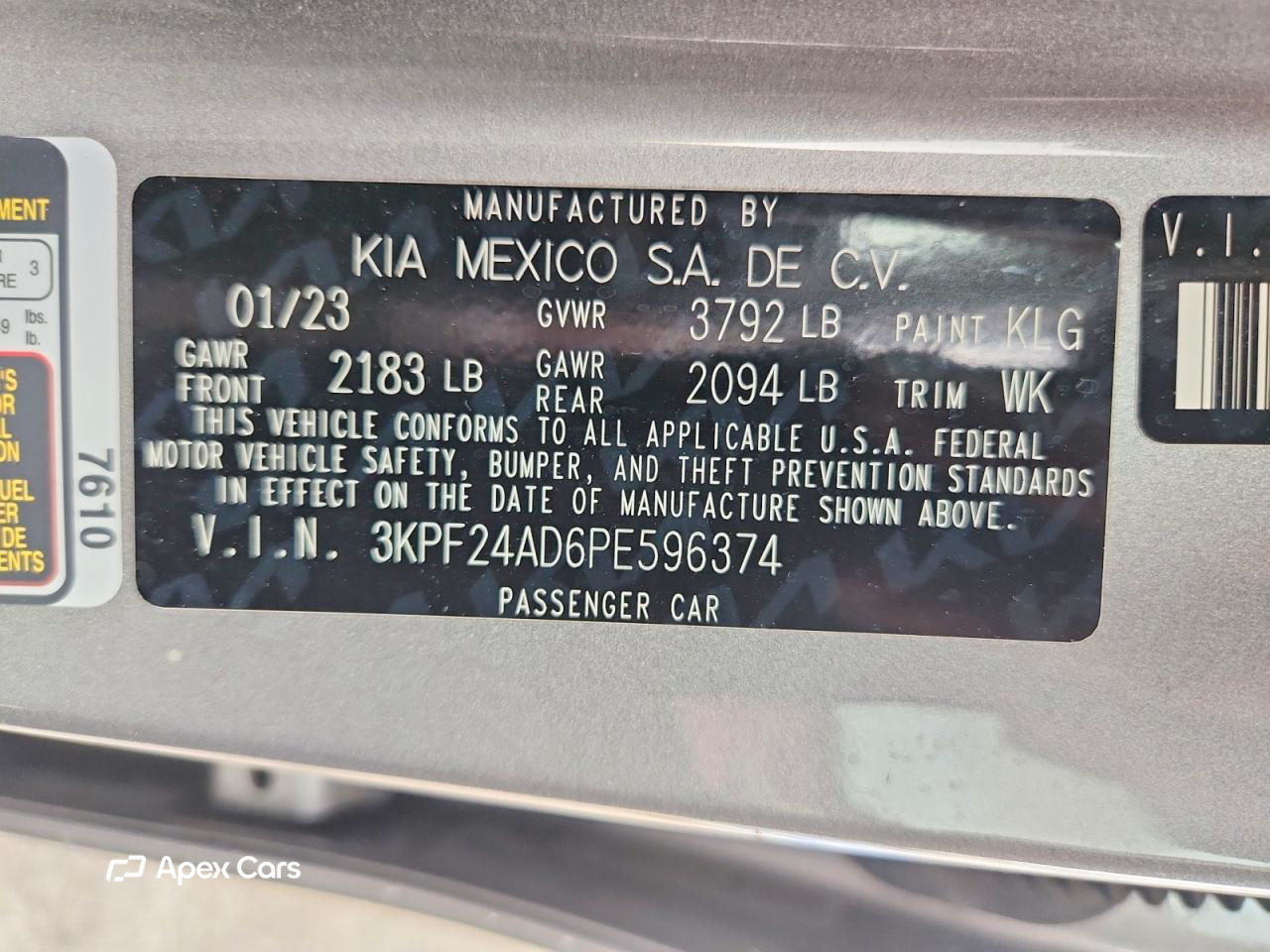 Kia Forte 2023