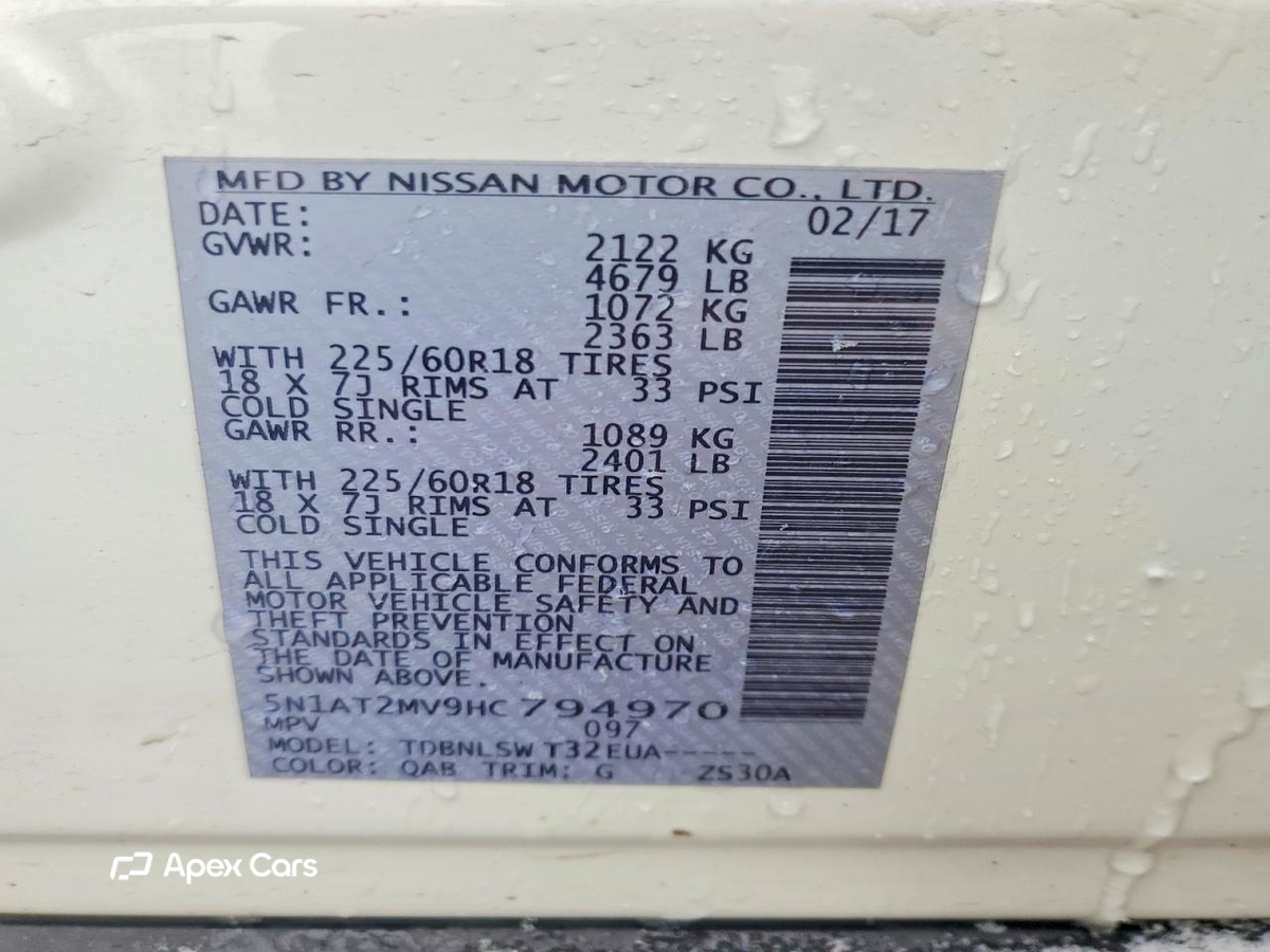 Nissan Rogue 2017