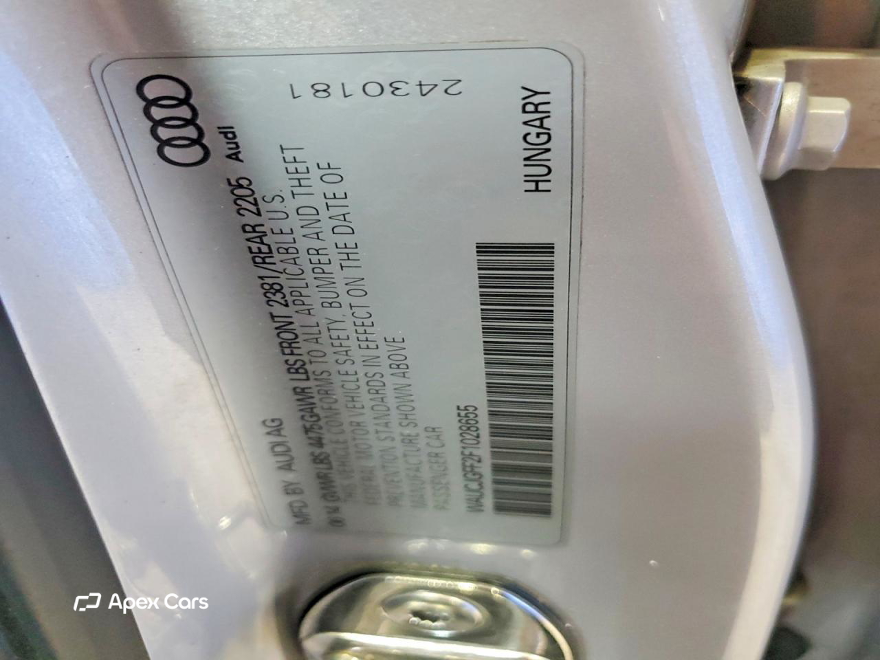 Audi A3 2015