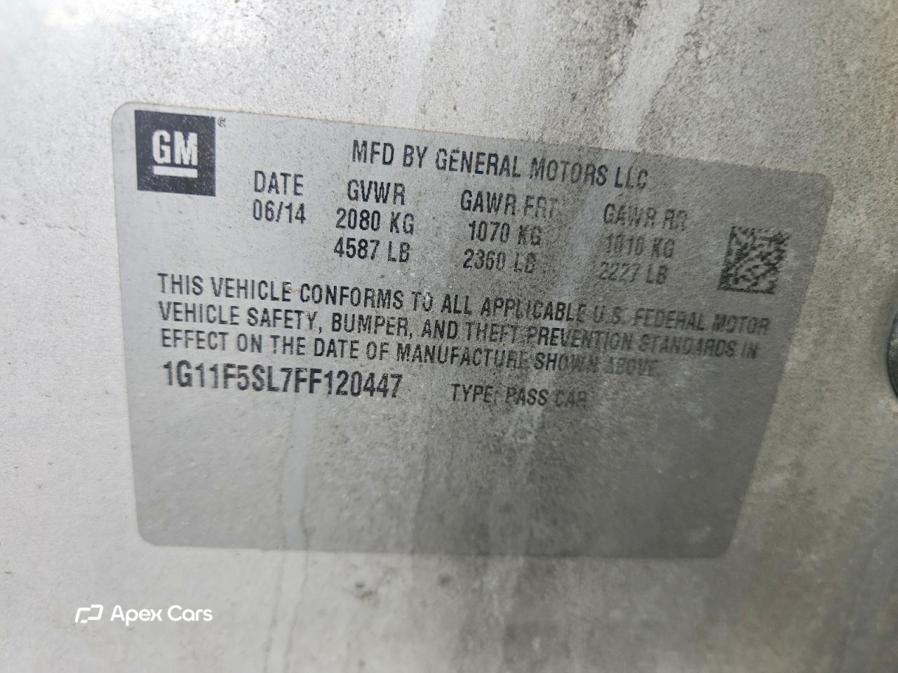 Chevrolet Malibu 2015