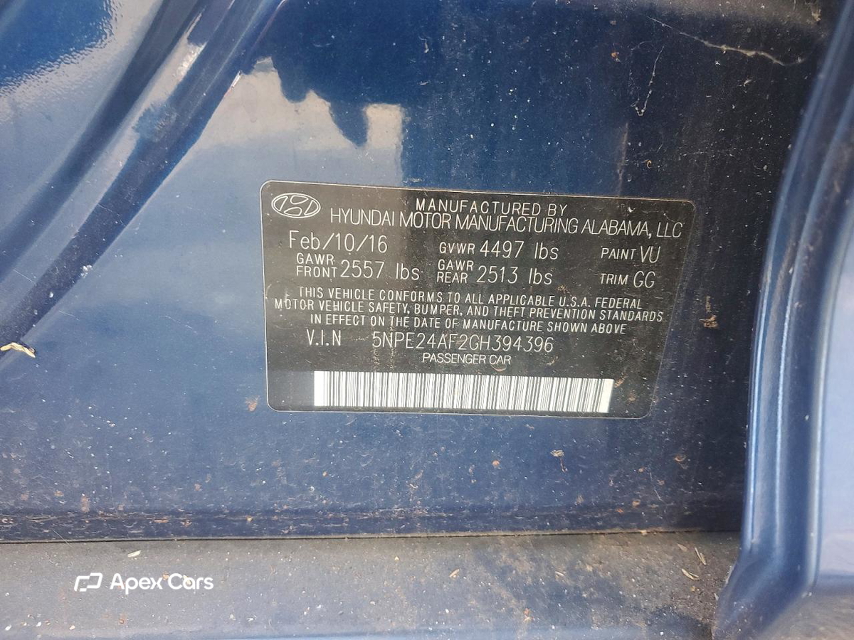 Hyundai Sonata 2016