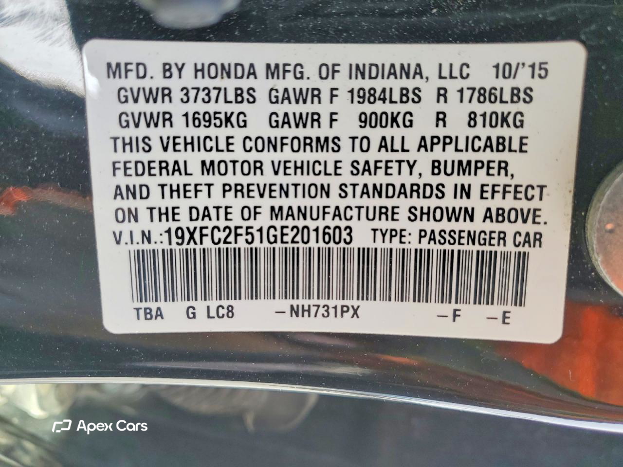 Honda Civic 2016