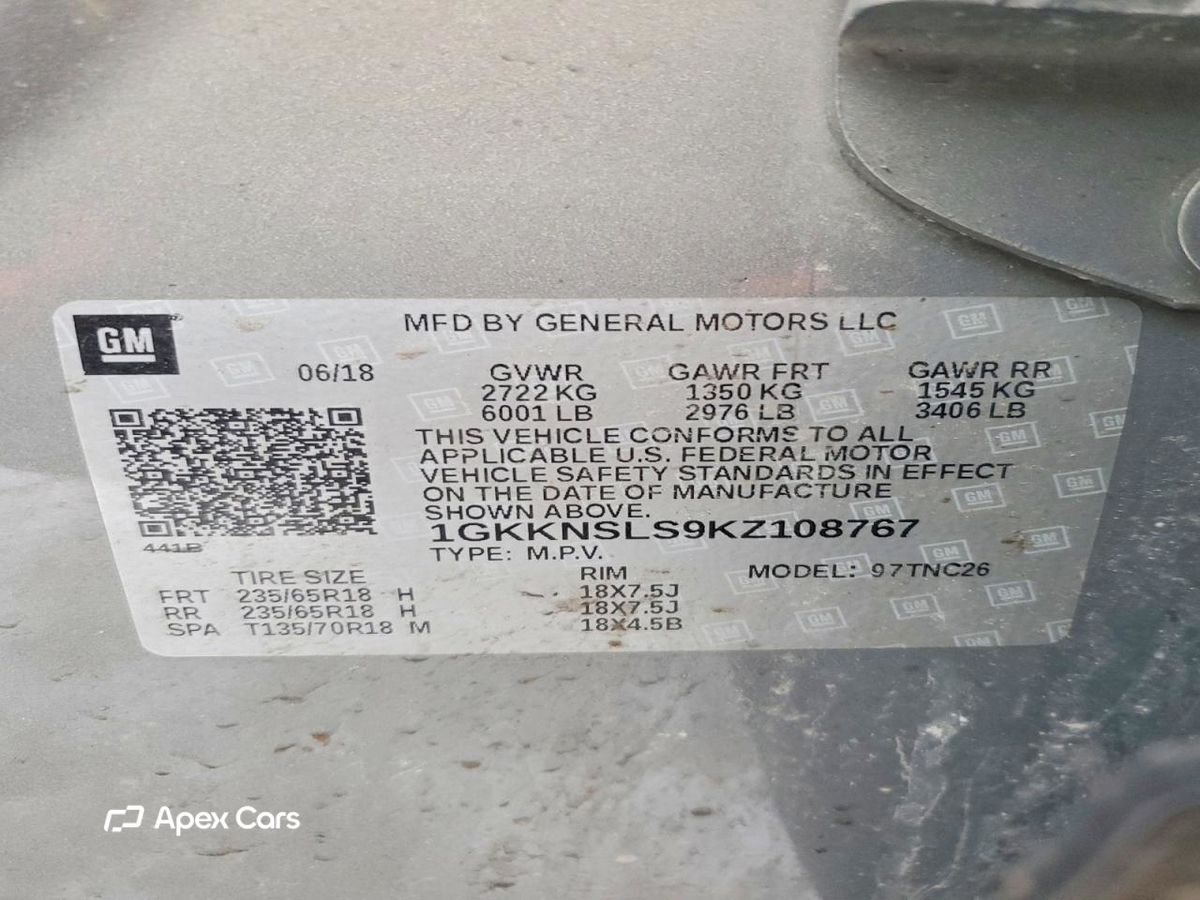 GMC Acadia 2019