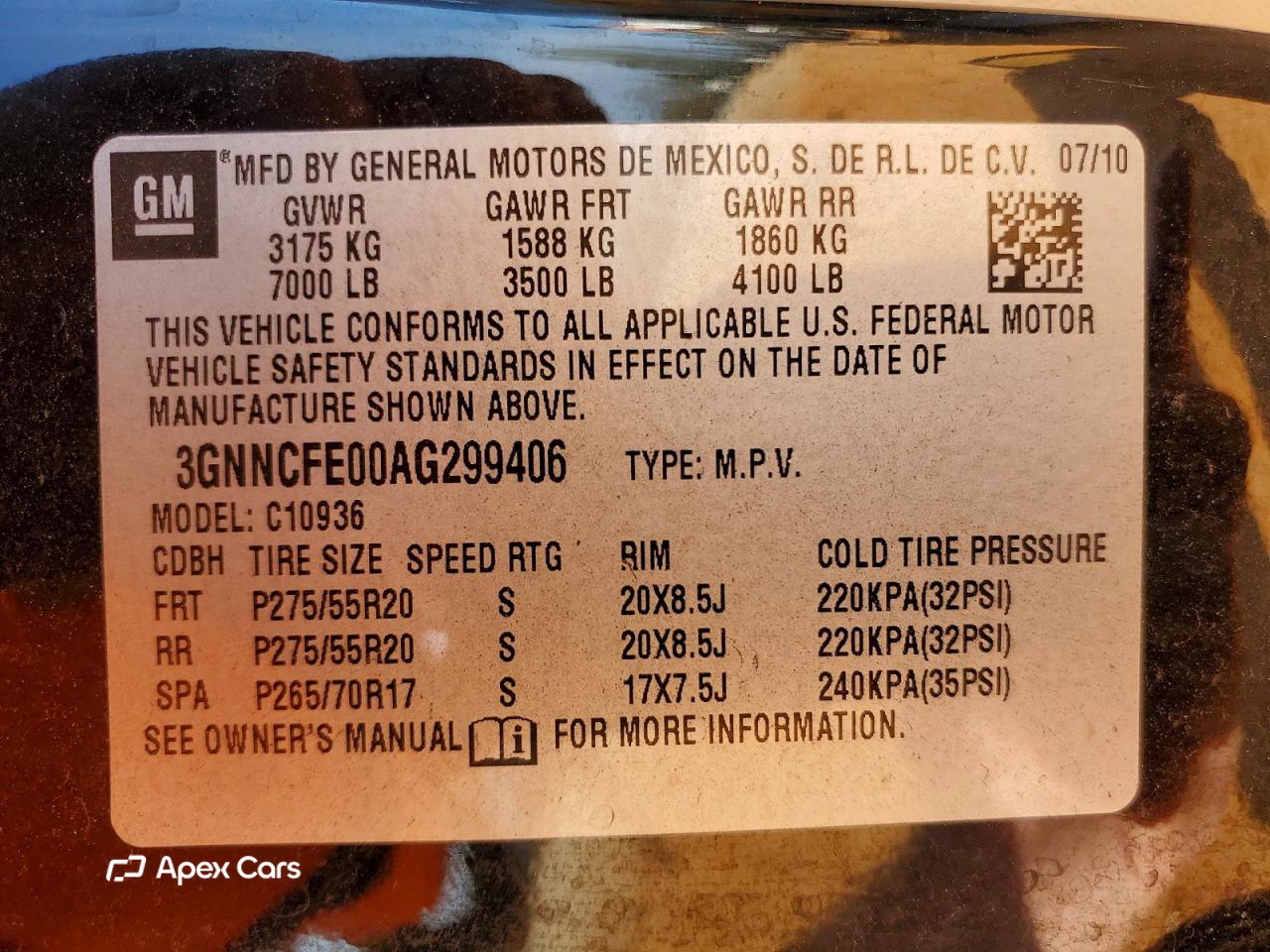 Chevrolet Avalanche 2010