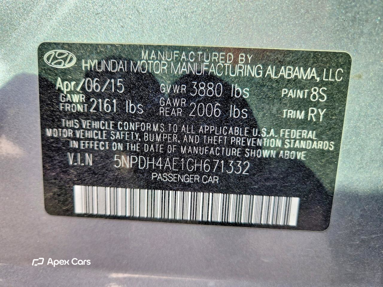 Hyundai Elantra 2016