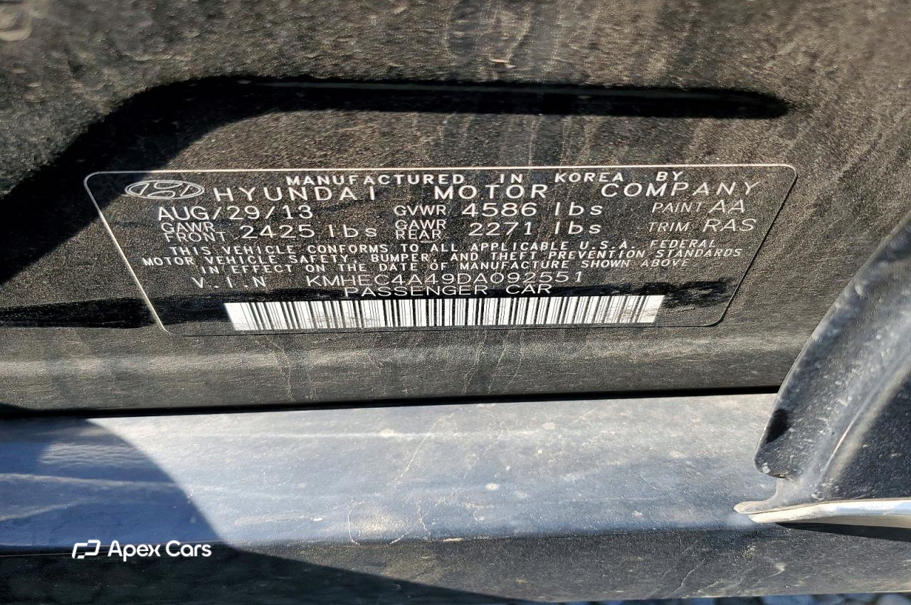 Hyundai Sonata 2013