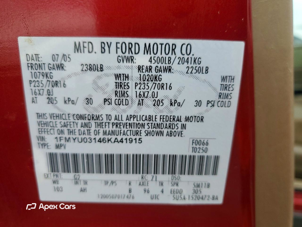 Ford Escape 2006