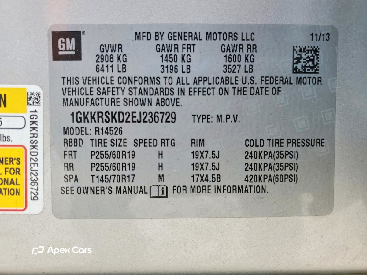 GMC Acadia 2014