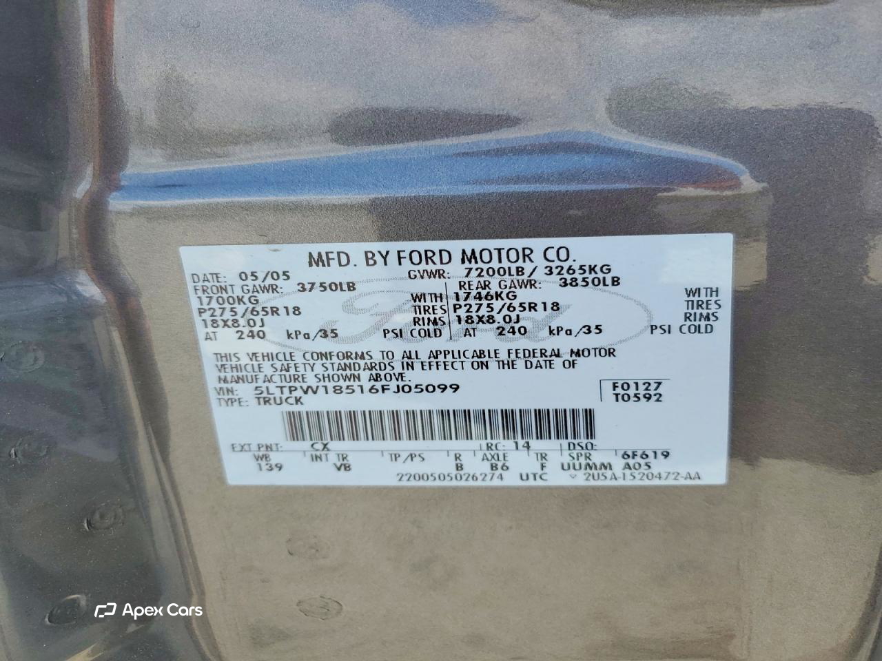 Lincoln Mark LT 2006