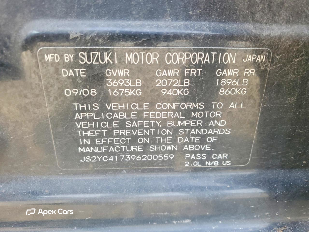 Suzuki SX4 2009