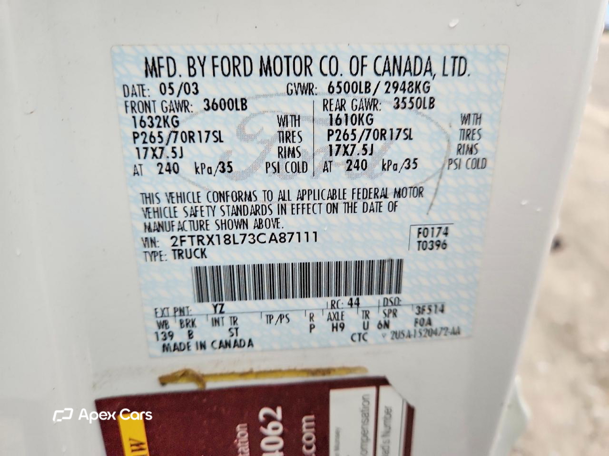 Ford F-150 2003