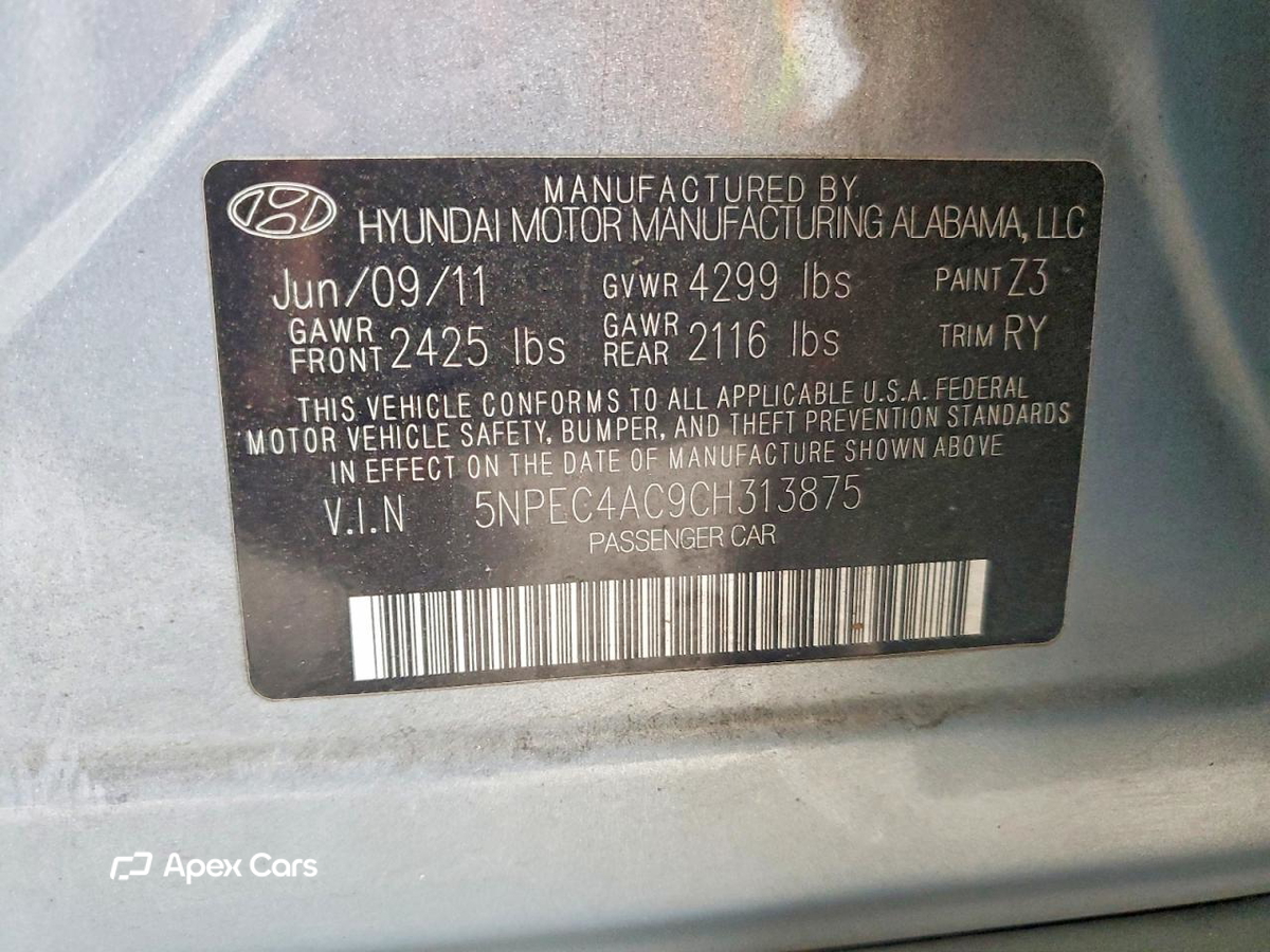 Hyundai Sonata 2012