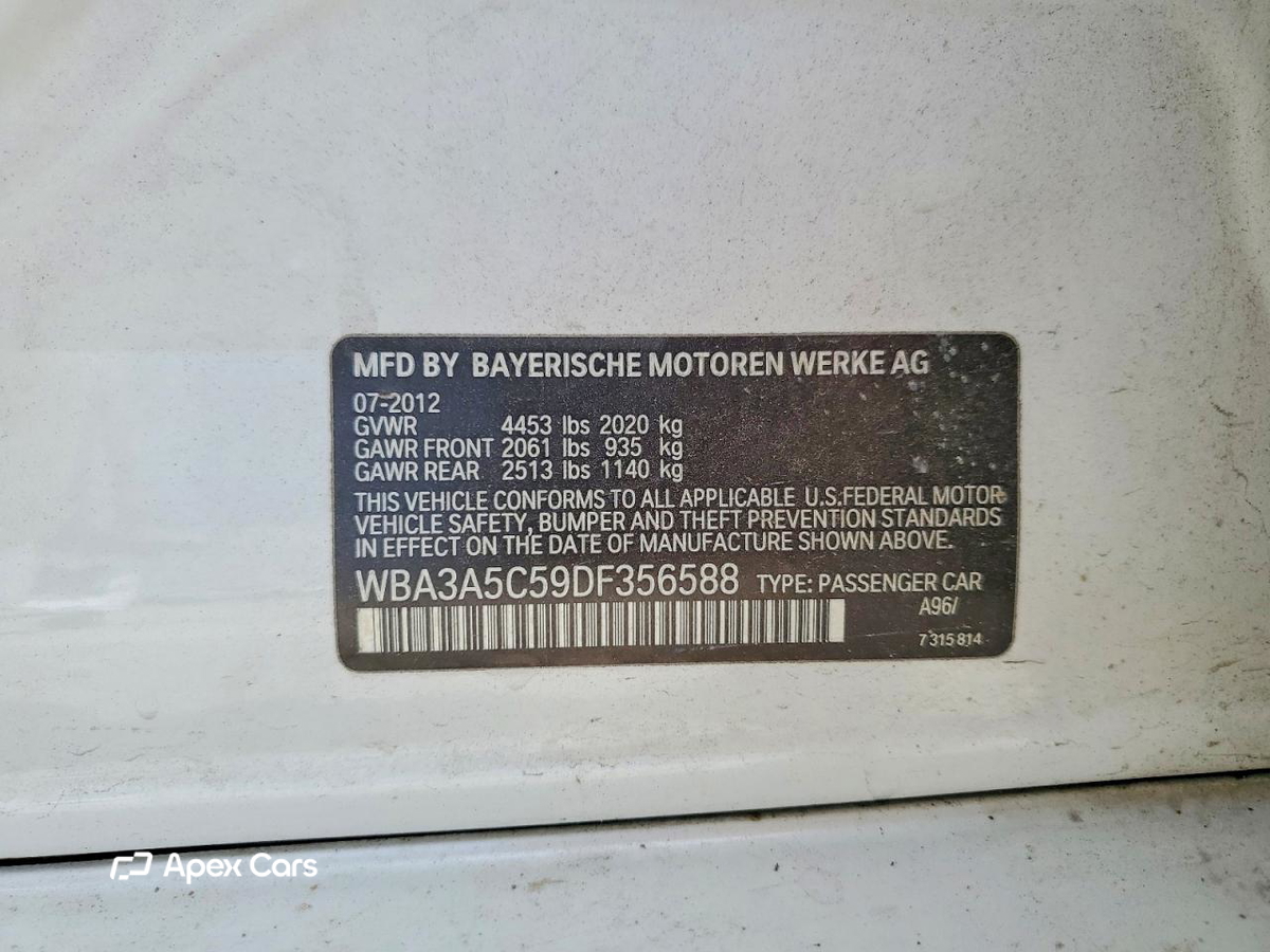 BMW Series 3 2013