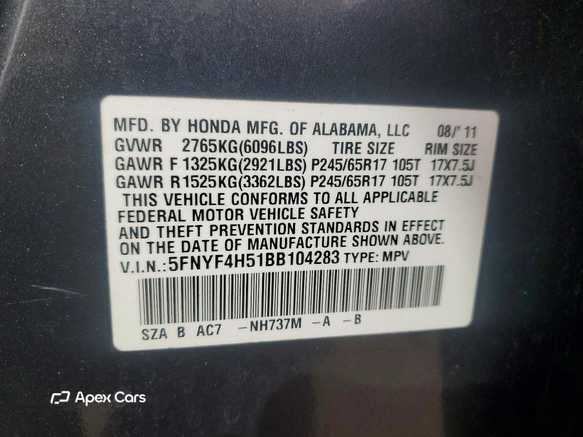 Honda Pilot 2011