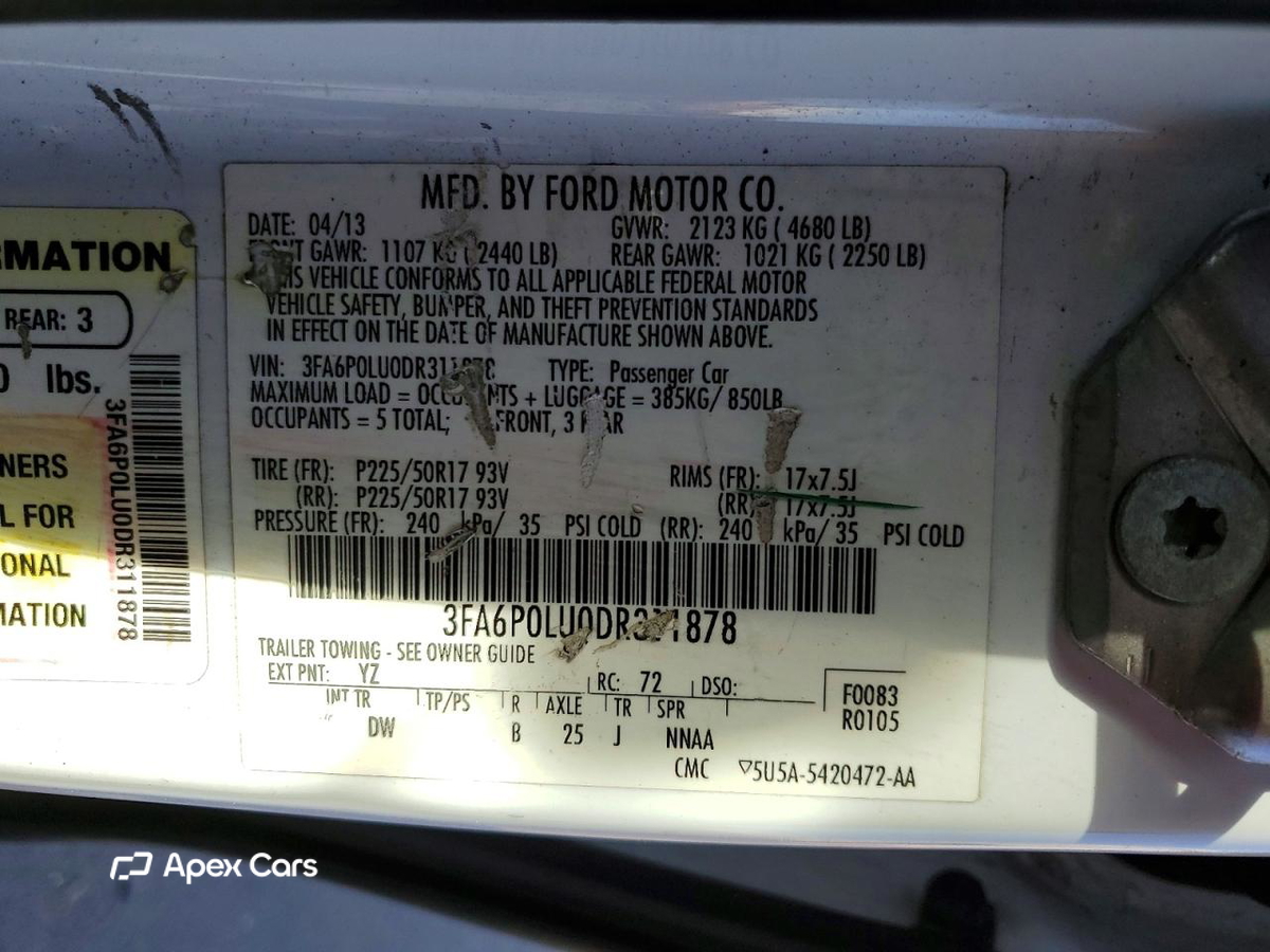 Ford Fusion 2013