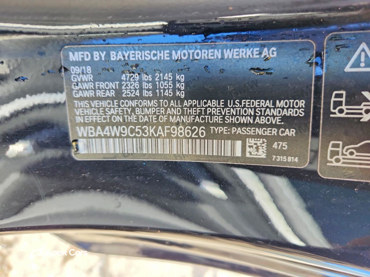 BMW Series 4 2019
