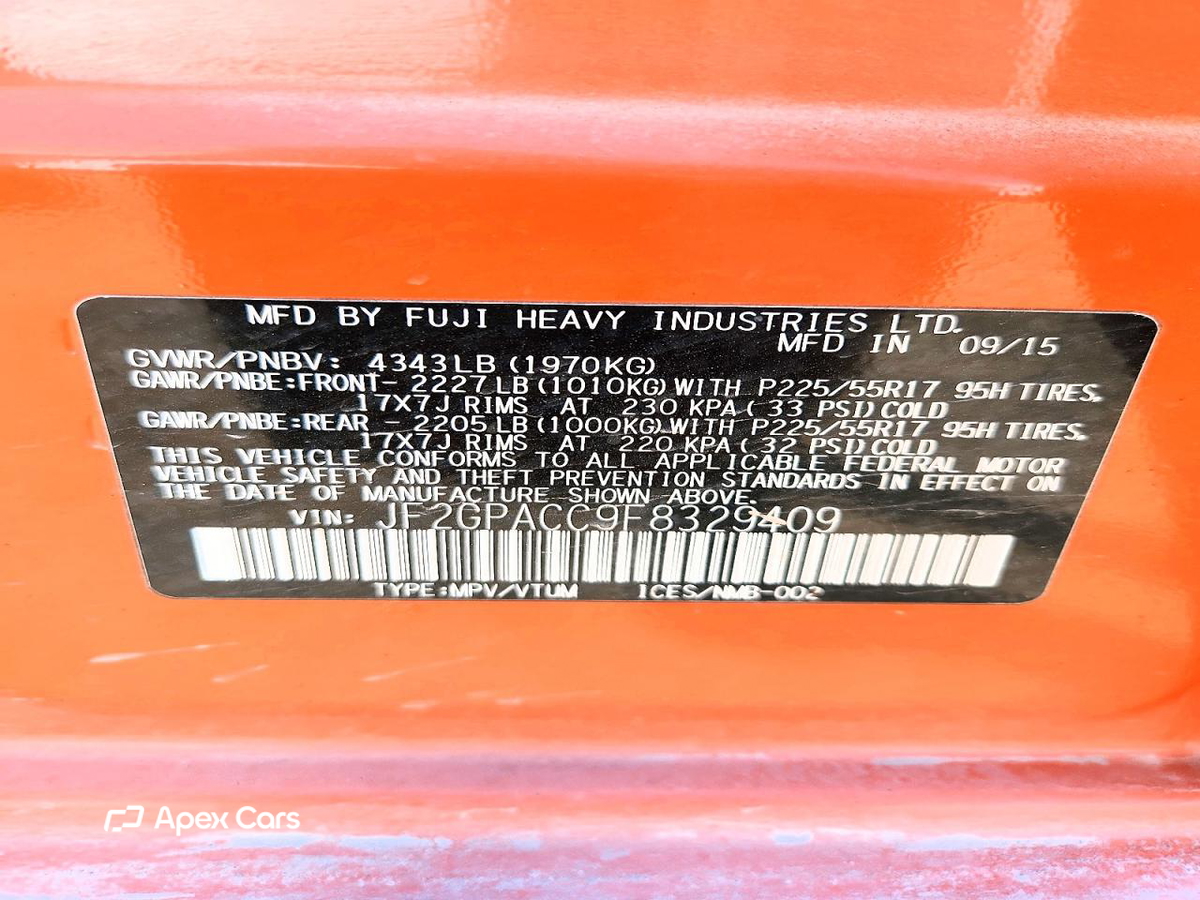 Subaru XV 2015