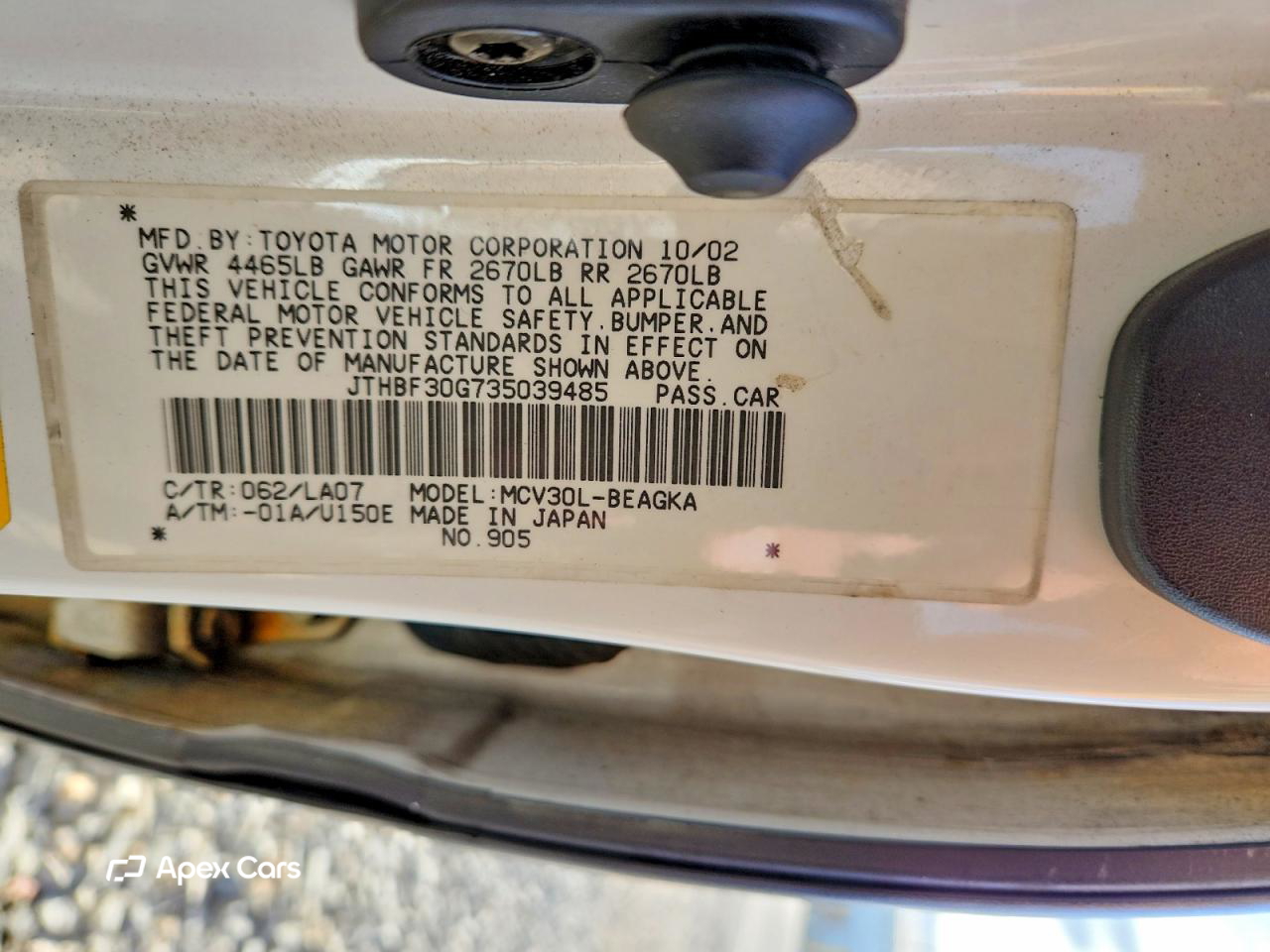 Lexus ES 2003