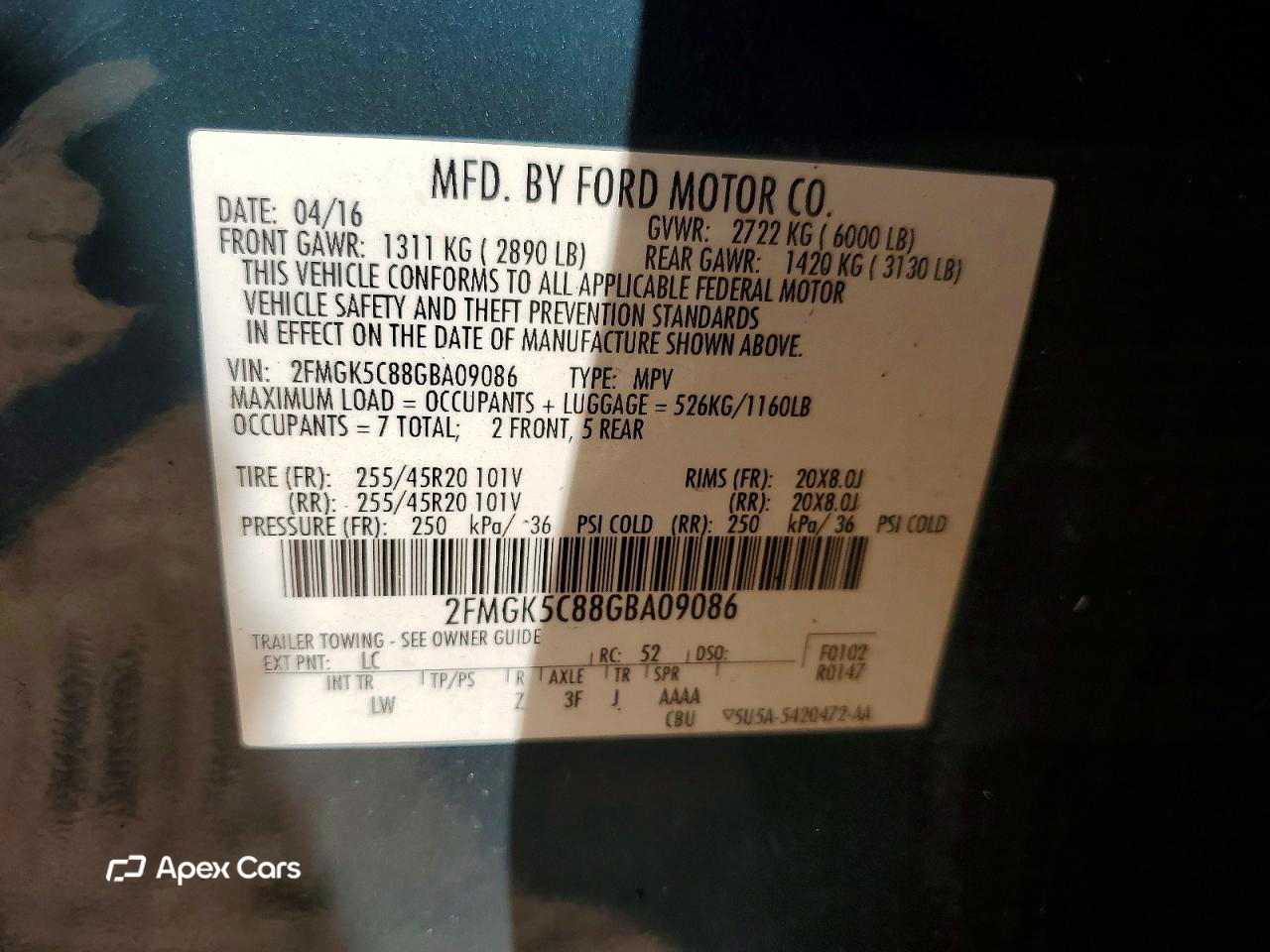Ford Flex 2016
