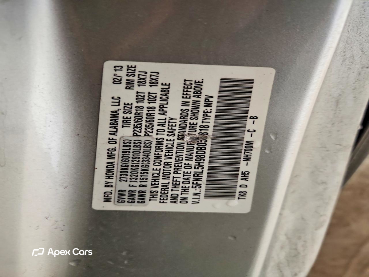 Honda Odyssey 2013