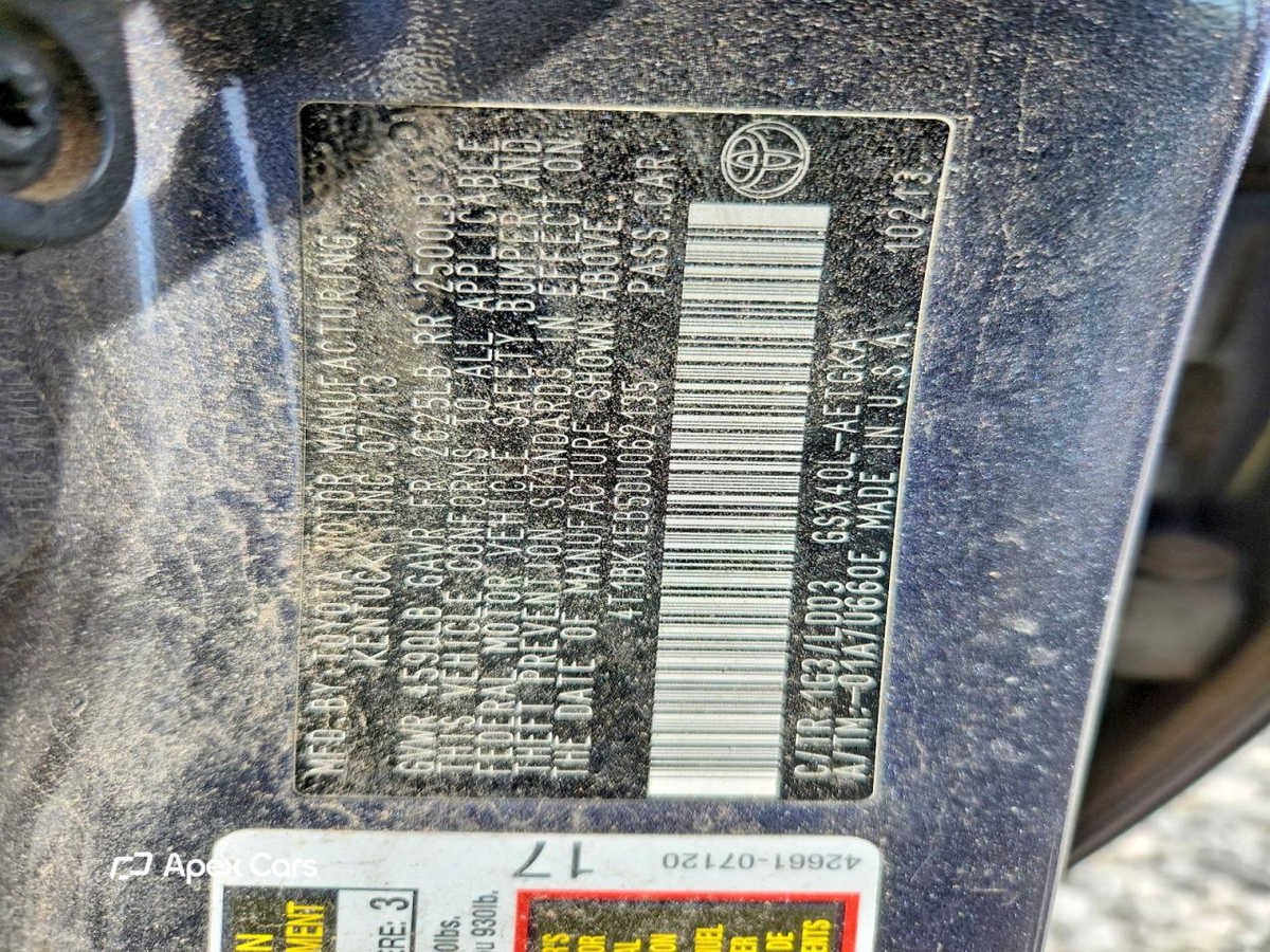 Toyota Avalon 2013