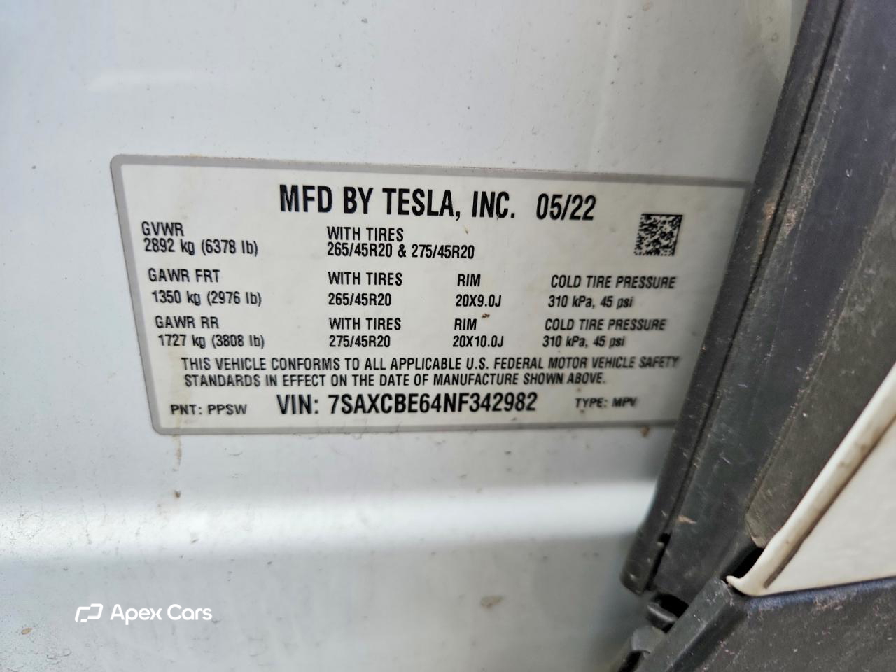 Tesla Model X 2022
