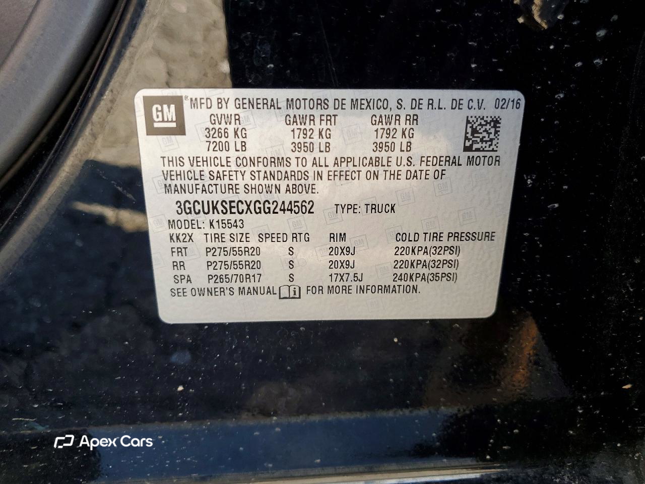 Chevrolet Silverado 2016
