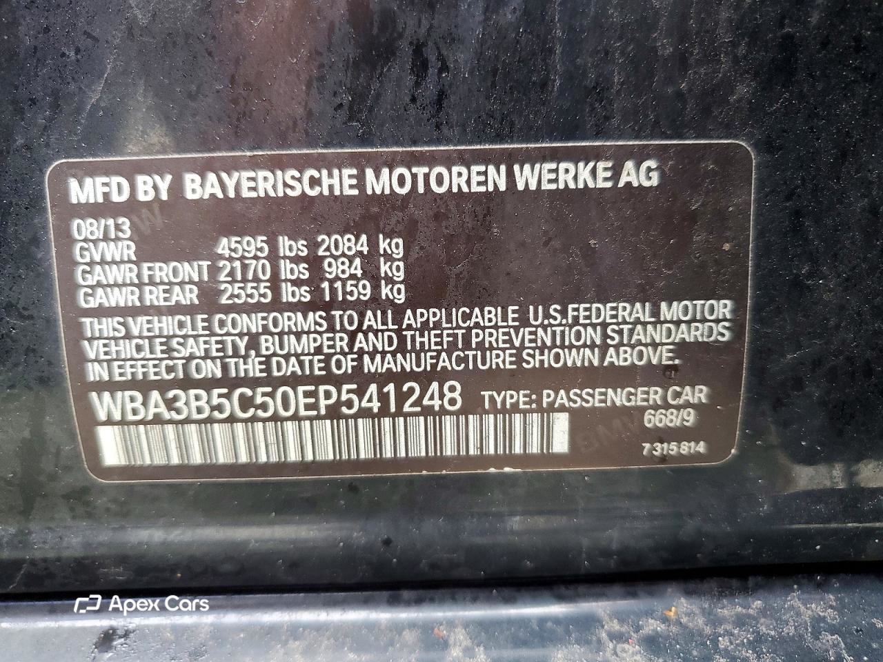BMW Series 3 2014