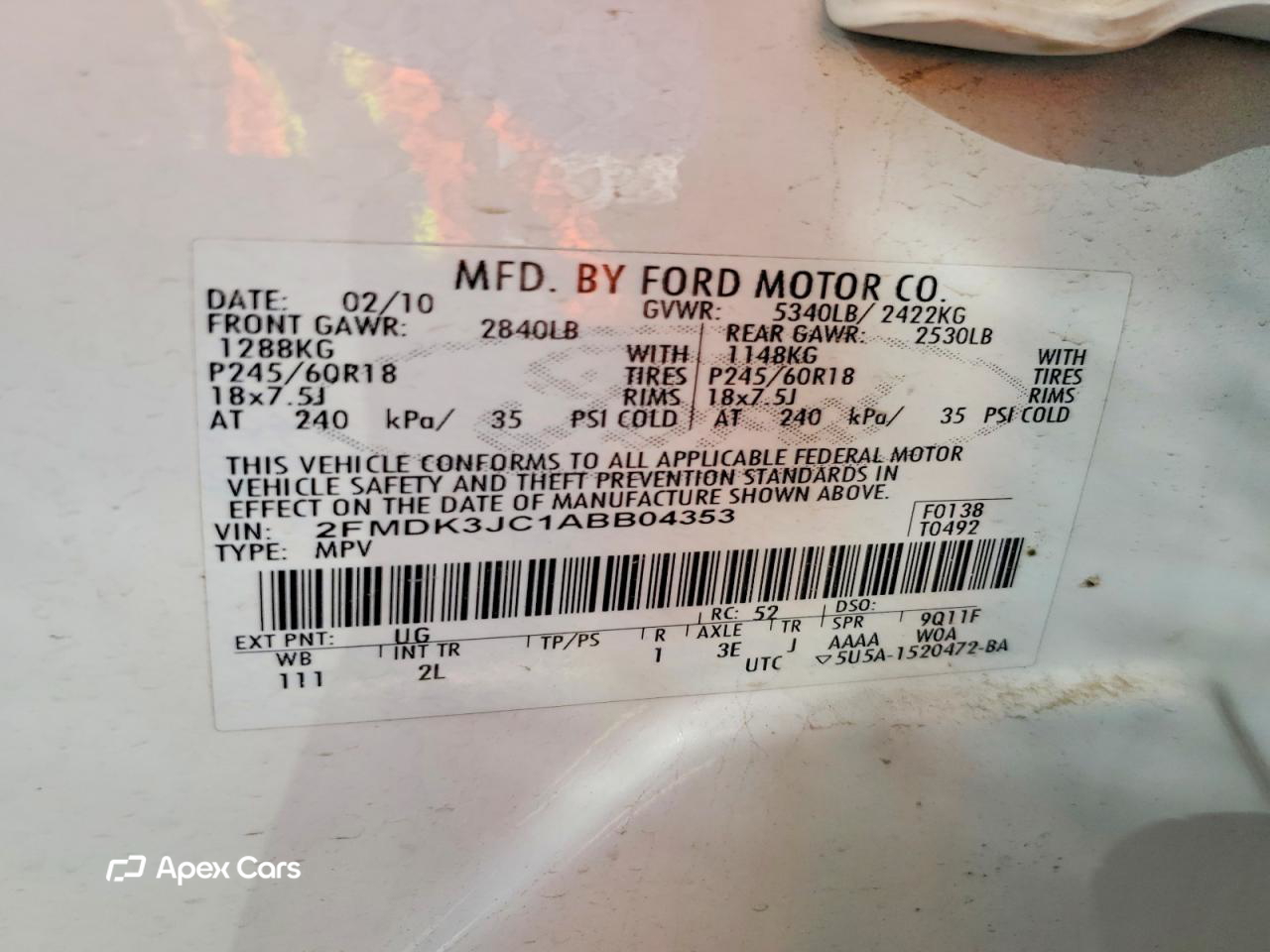 Ford Edge 2010