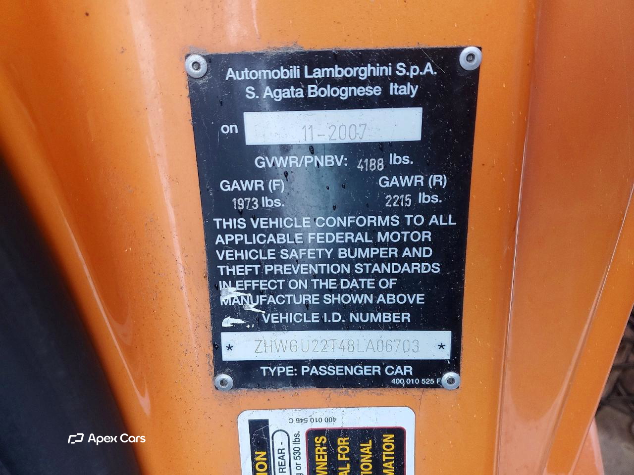 Lamborghini Gallardo 2008