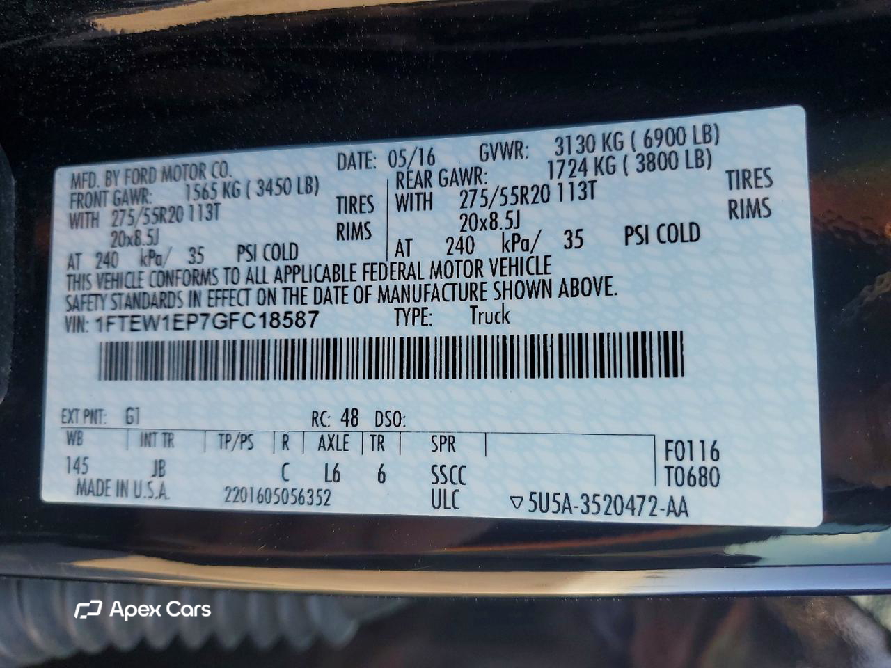 Ford F-150 2016