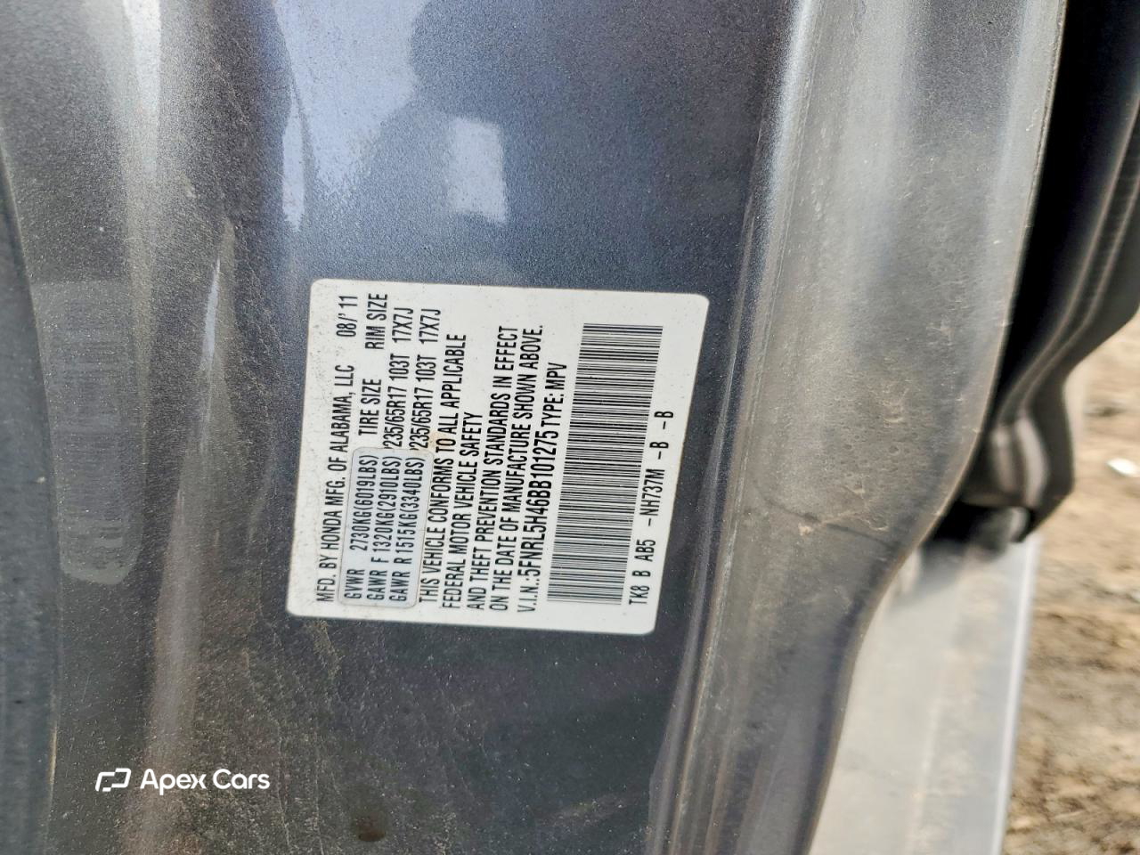 Honda Odyssey 2011