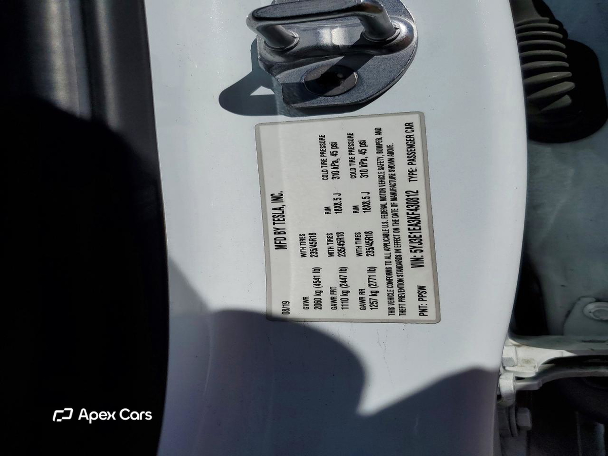 Tesla Model 3 2019