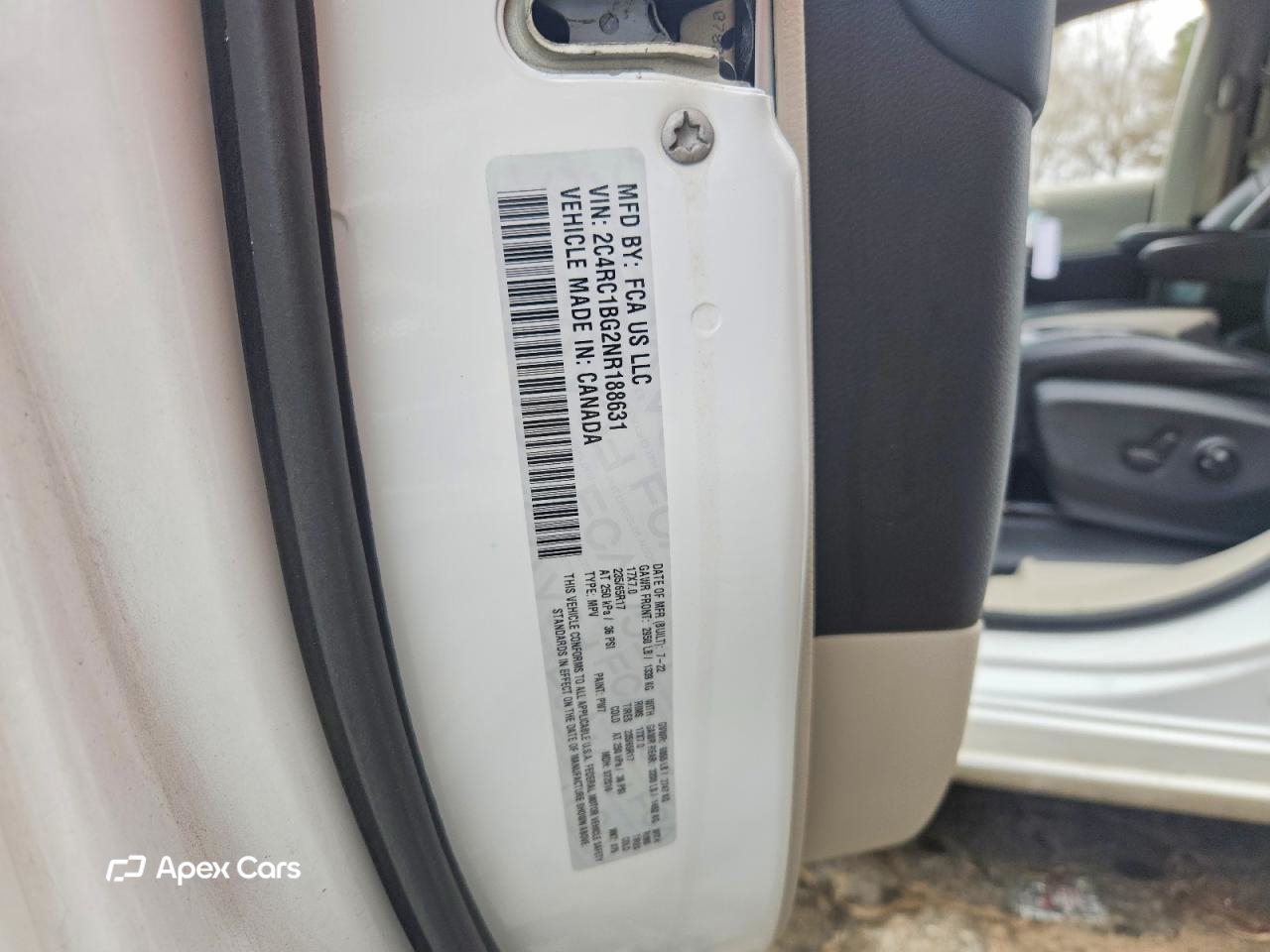 Chrysler Pacifica 2022